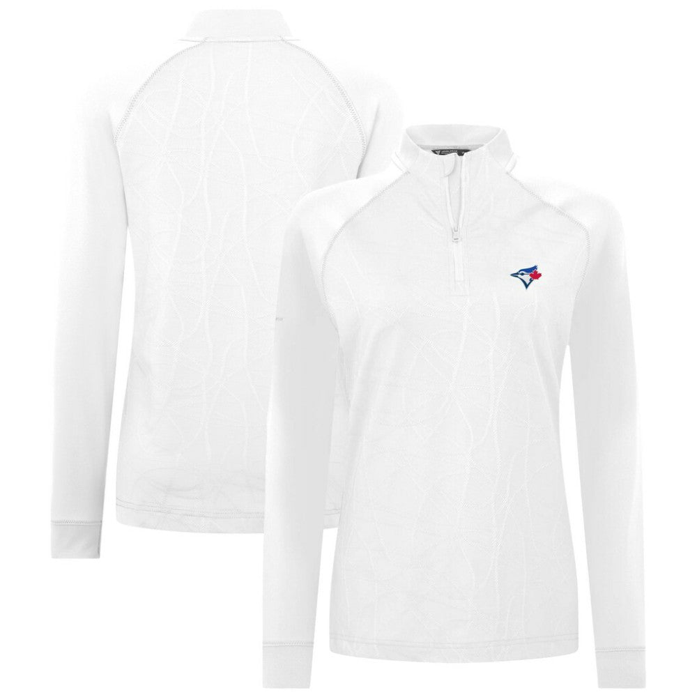 Toronto Blue Jays Levelwear Women's Amethyst Insignia 2.0 Quarter-Zip Jacket Online
