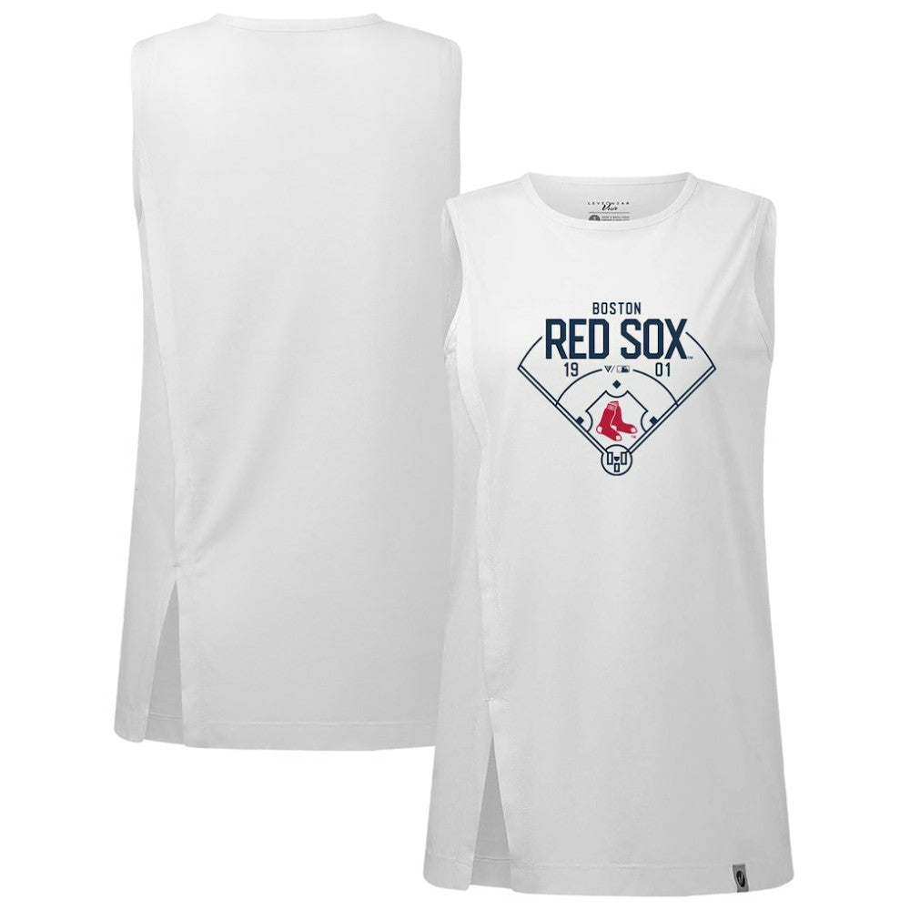 Boston Red Sox Levelwear Women's Influx Home Field Tank Top Lifestyle