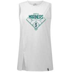 Seattle Mariners Levelwear Women's Influx Home Field Tank Top Clearance