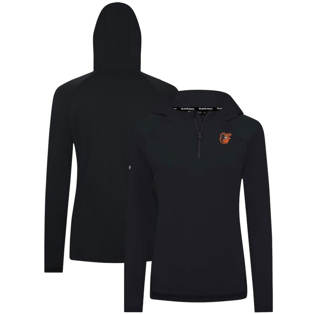 Baltimore Orioles Levelwear Women's Raven Insignia 2.0 Quarter-Zip Jacket On Sale