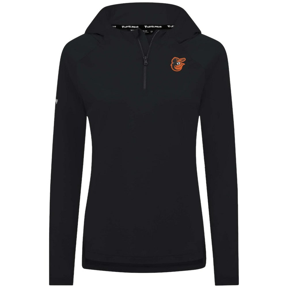 Baltimore Orioles Levelwear Women's Raven Insignia 2.0 Quarter-Zip Jacket On Sale