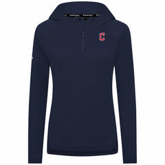 Cleveland Guardians Levelwear Women's Raven Insignia 2.0 Quarter-Zip Jacket Clearance