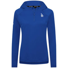 Los Angeles Dodgers Levelwear Women's Raven Insignia 2.0 Quarter-Zip Jacket Clearance