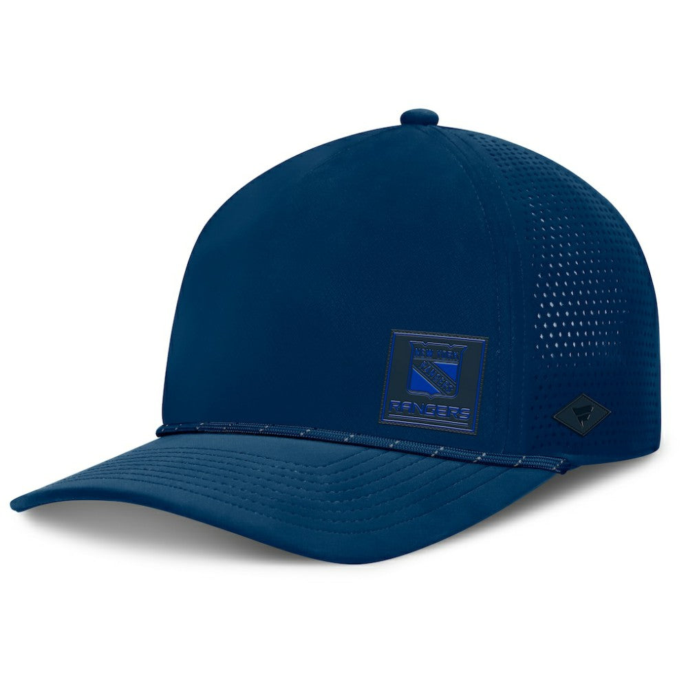 New York Rangers Fanatics Captain Rope Adjustable Hat Blue