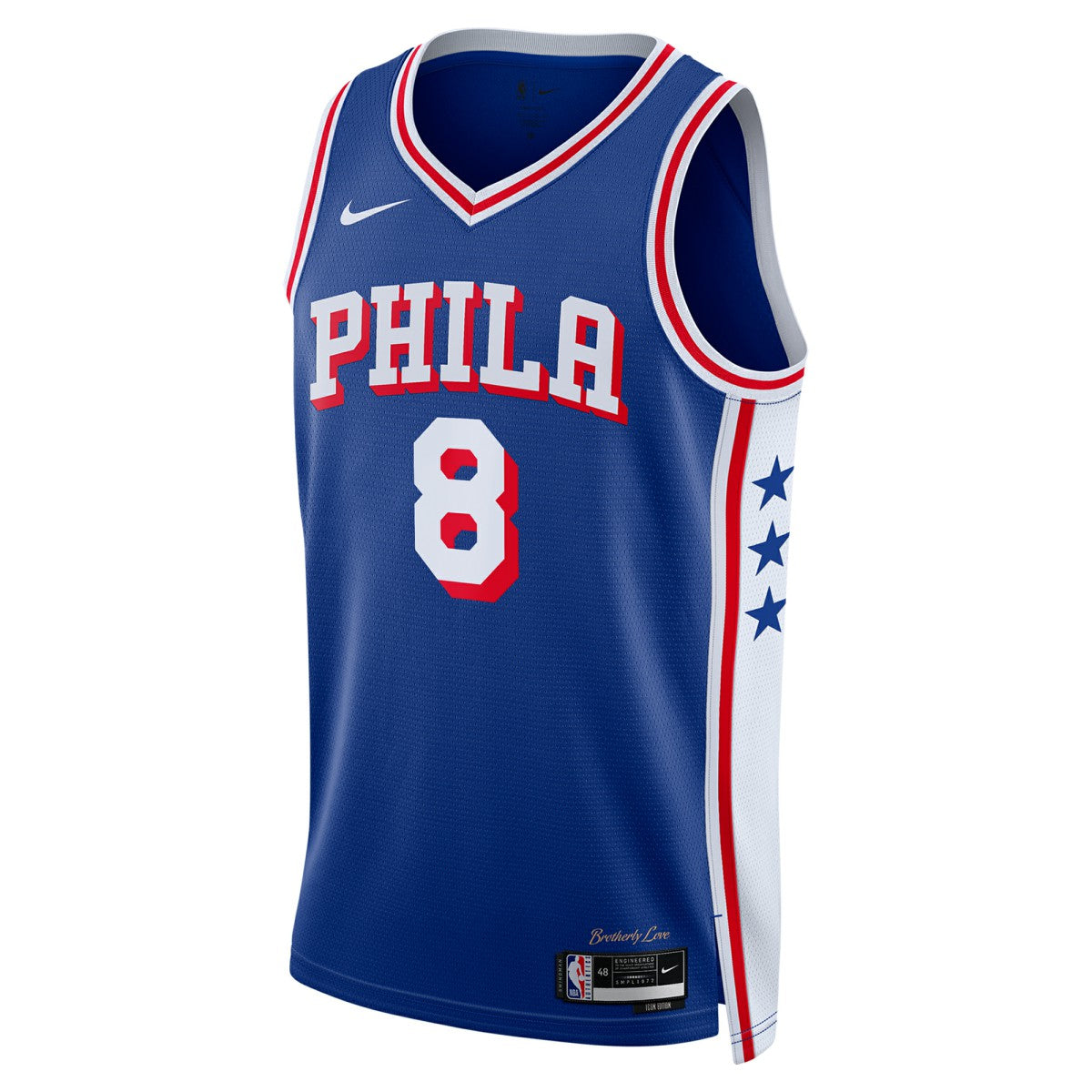 Nike - Paul George Philadelphia 76ers Unisex 2024 Offseason Addition Swingman Jersey - Royal