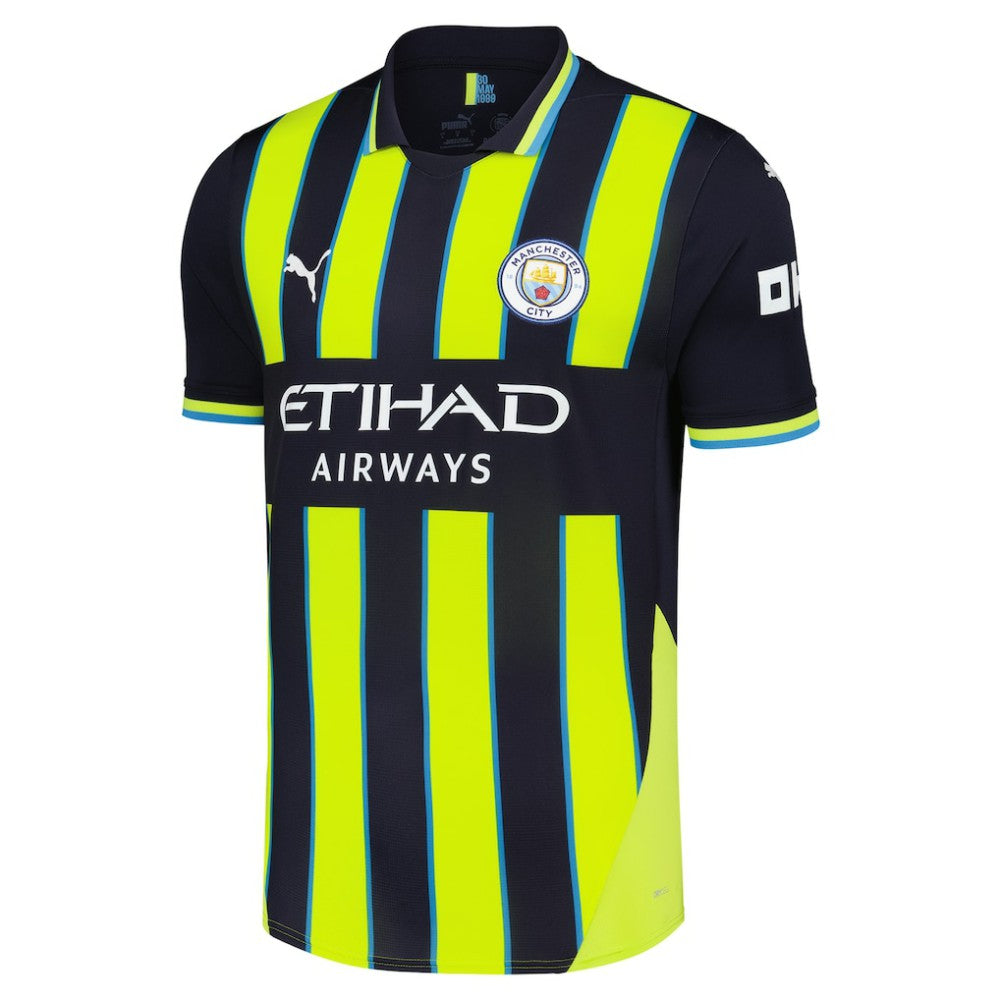 Puma Manchester City 2024/25 Away Replica Custom Jerseys - Navy