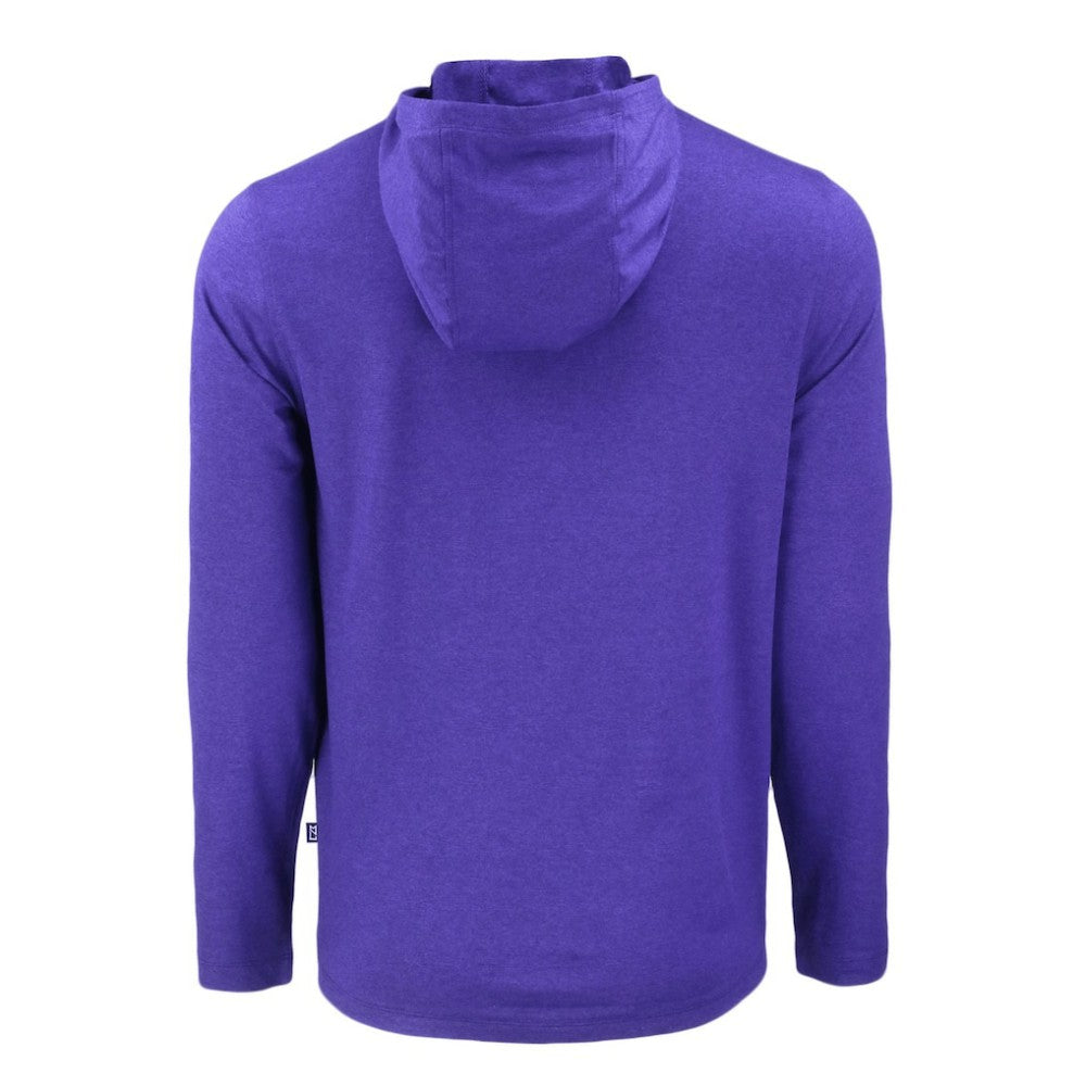 Colorado Rockies Cutter & Buck Coastline Epic Comfort Recycled Eco Hoodie Long Sleeve T-Shirt Sale