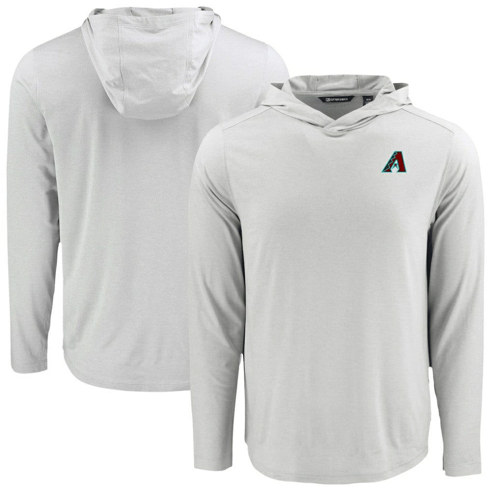 Arizona Diamondbacks Cutter & Buck Coastline Epic Comfort Recycled Eco Hoodie Long Sleeve T-Shirt Lifestyle