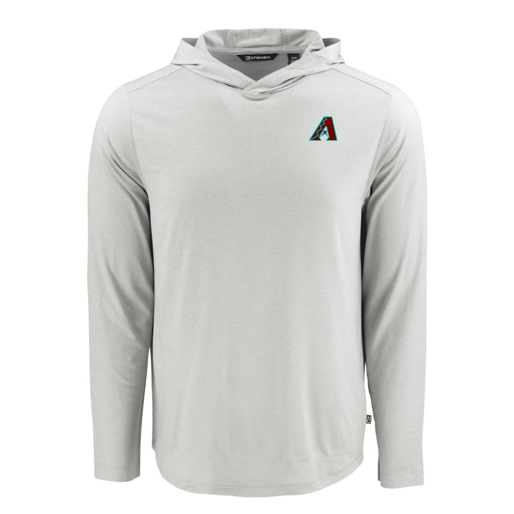 Arizona Diamondbacks Cutter & Buck Coastline Epic Comfort Recycled Eco Hoodie Long Sleeve T-Shirt Lifestyle