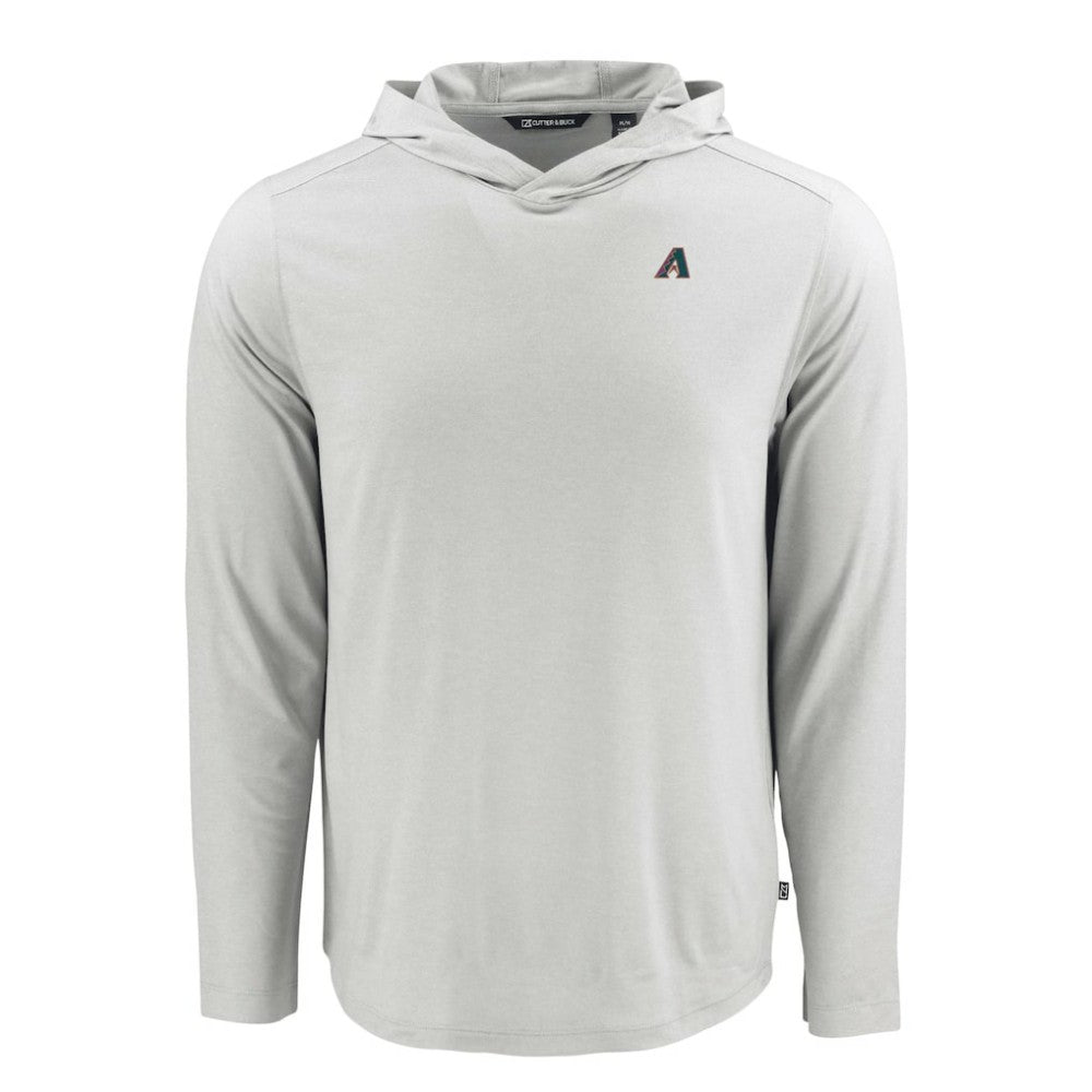 Arizona Diamondbacks Cutter & Buck Coastline Epic Comfort Recycled Eco Hoodie Long Sleeve T-Shirt Sale