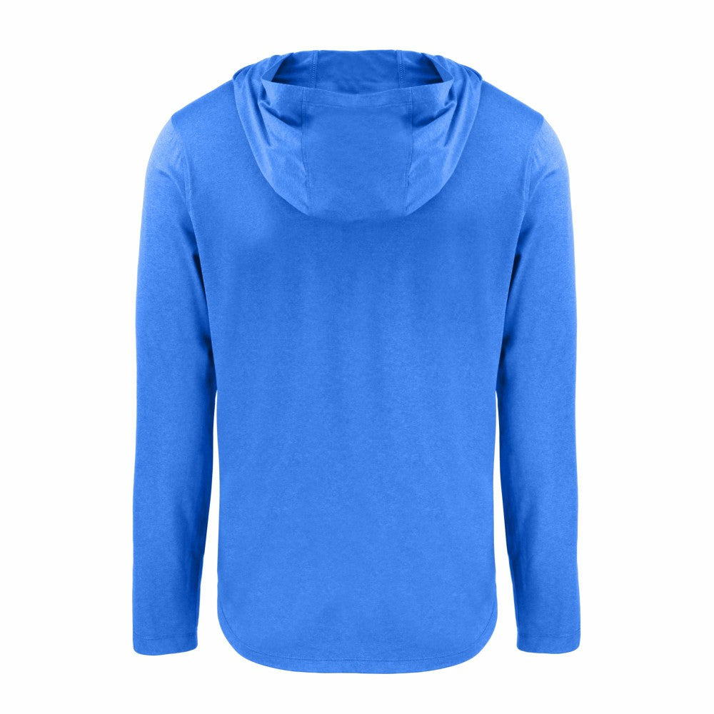 Kansas City Royals Cutter & Buck Coastline Epic Comfort Recycled Eco Hoodie Long Sleeve T-Shirt Lifestyle