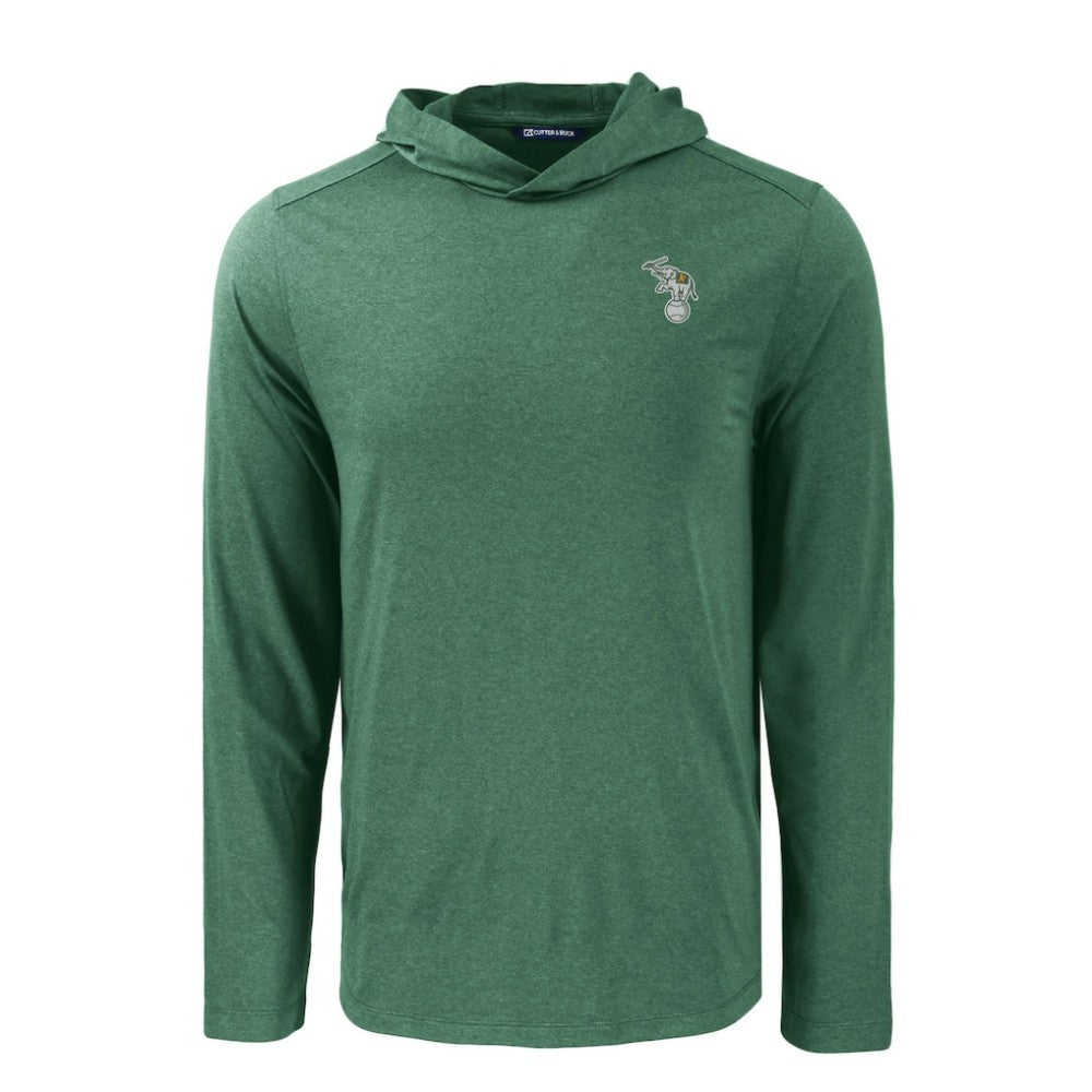 Athletics Cutter & Buck Coastline Epic Comfort Recycled Eco Hoodie Long Sleeve T-Shirt Lifestyle