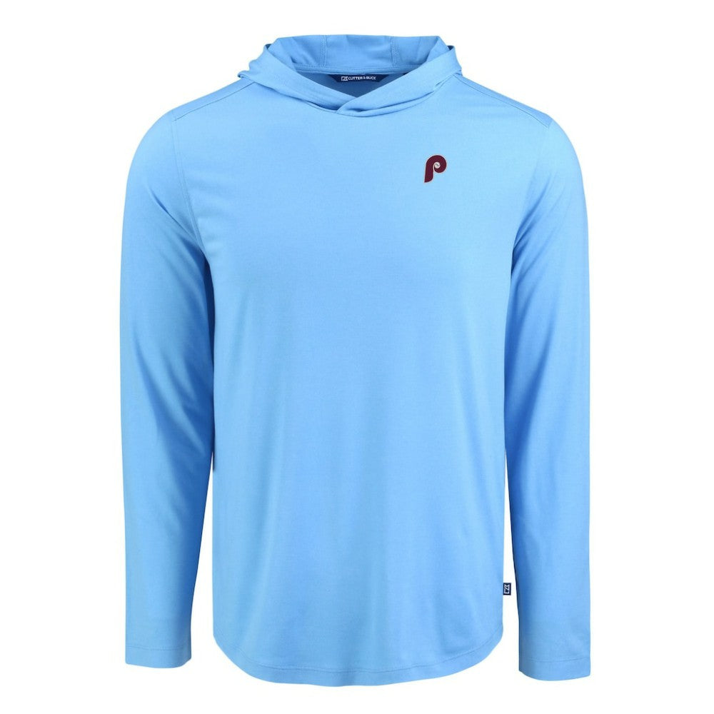 Philadelphia Phillies Cutter & Buck Coastline Epic Comfort Recycled Eco Hoodie Long Sleeve T-Shirt Near Me