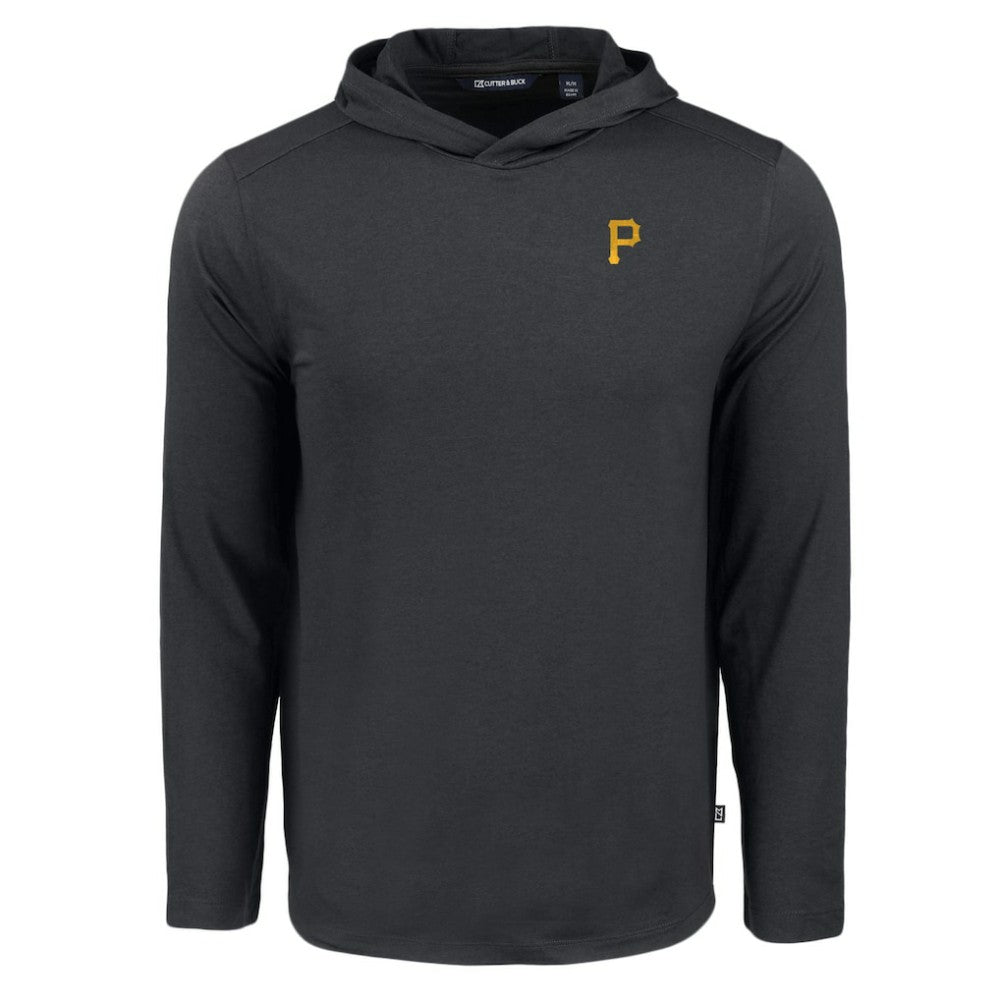 Pittsburgh Pirates Cutter & Buck Coastline Epic Comfort Recycled Eco Hoodie Long Sleeve T-Shirt for sale