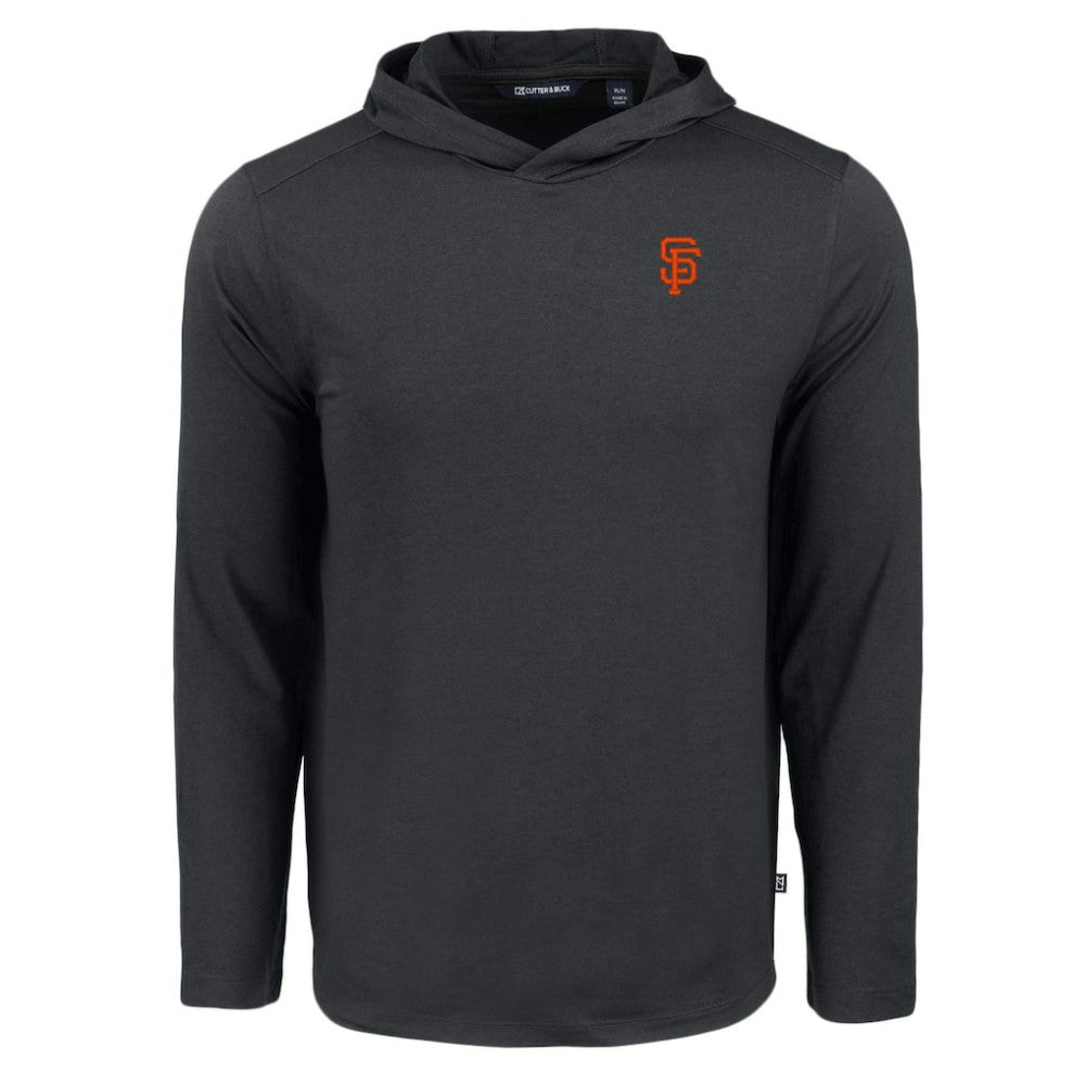 San Francisco Giants Cutter & Buck Coastline Epic Comfort Recycled Eco Hoodie Long Sleeve T-Shirt discount