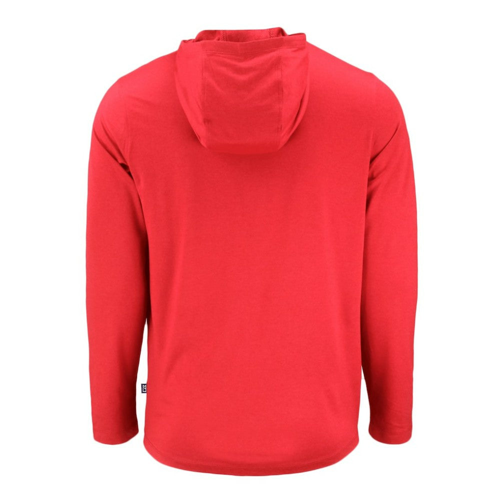 St. Louis Cardinals Cutter & Buck Coastline Epic Comfort Recycled Eco Hoodie Long Sleeve T-Shirt discount