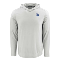 Tampa Bay Rays Cutter & Buck Coastline Epic Comfort Recycled Eco Hoodie Long Sleeve T-Shirt Online