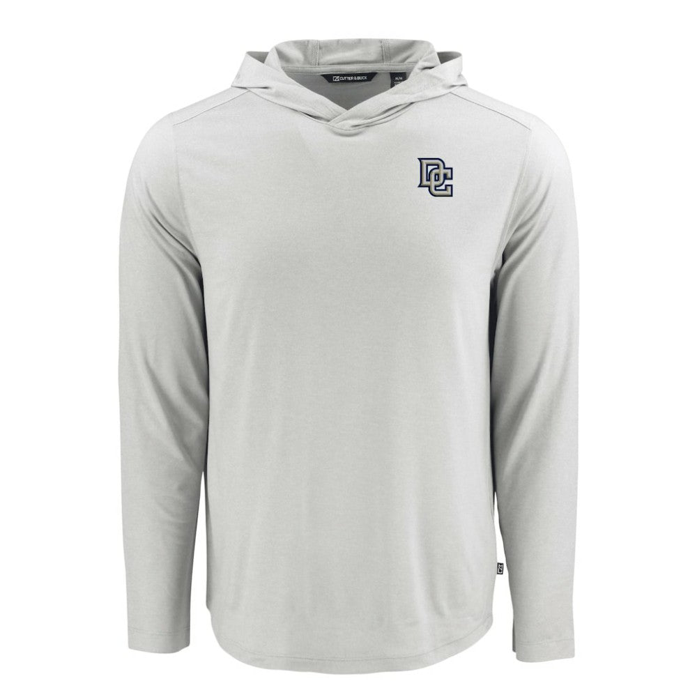 Washington Nationals Cutter & Buck Coastline Epic Comfort Recycled Eco Hoodie Long Sleeve T-Shirt Sale