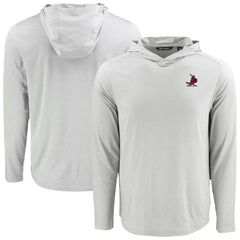 St. Louis Cardinals Cutter & Buck Coastline Epic Comfort Recycled Eco Hoodie Long Sleeve T-Shirt Lifestyle