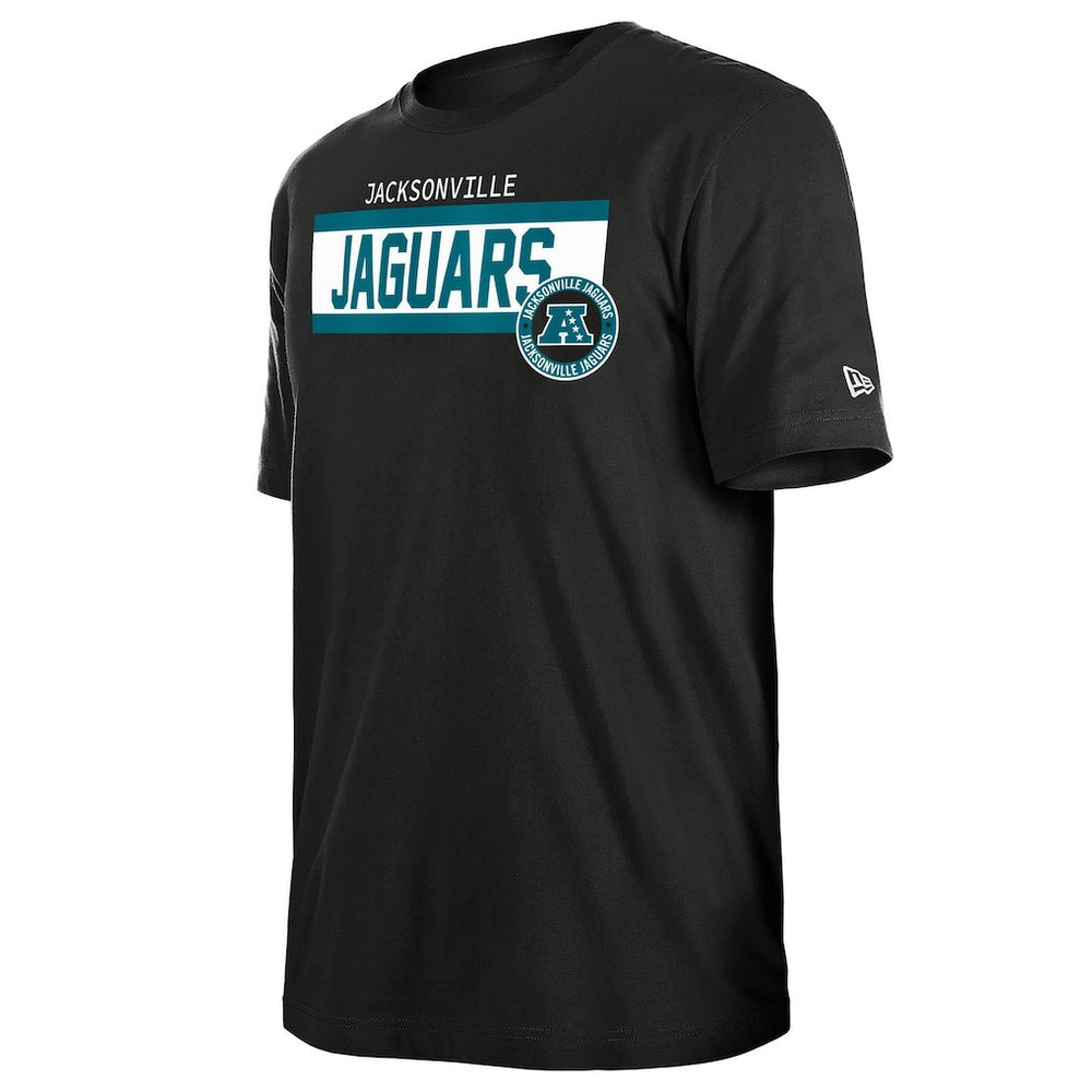Jacksonville Jaguars New Era 3rd Down High Density Print T-Shirt Black - NFL