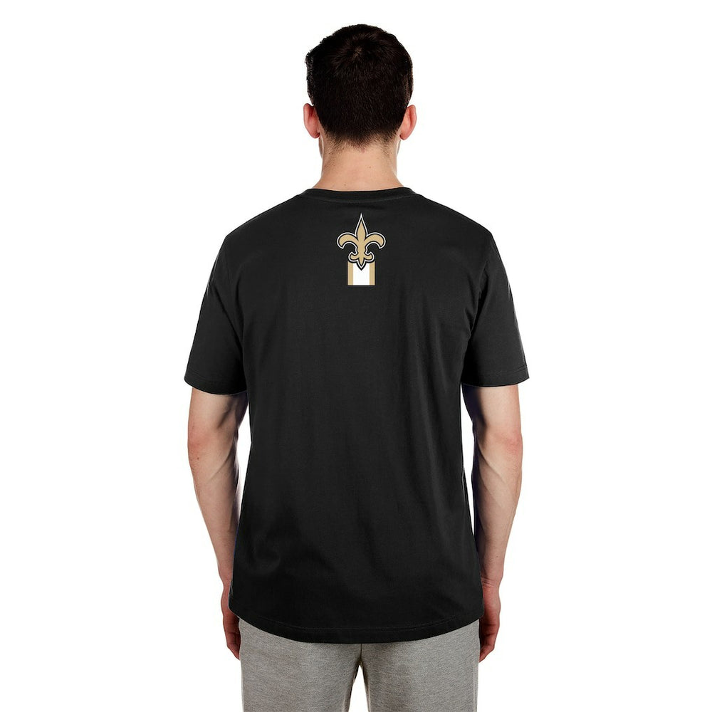 New Orleans Saints New Era 3rd Down High Density Print T-Shirt Black - NFL