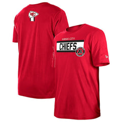 Kansas City Chiefs New Era 3rd Down High Density Print T-Shirt Red - NFL