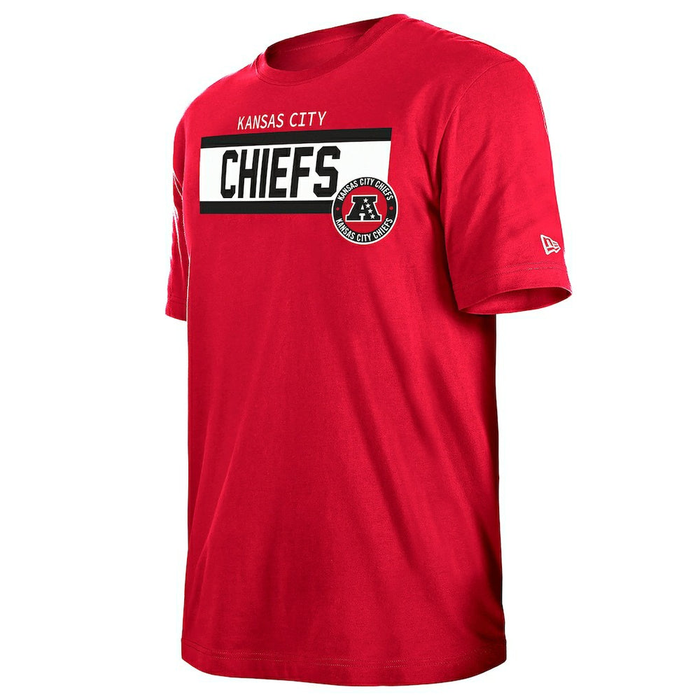 Kansas City Chiefs New Era 3rd Down High Density Print T-Shirt Red - NFL