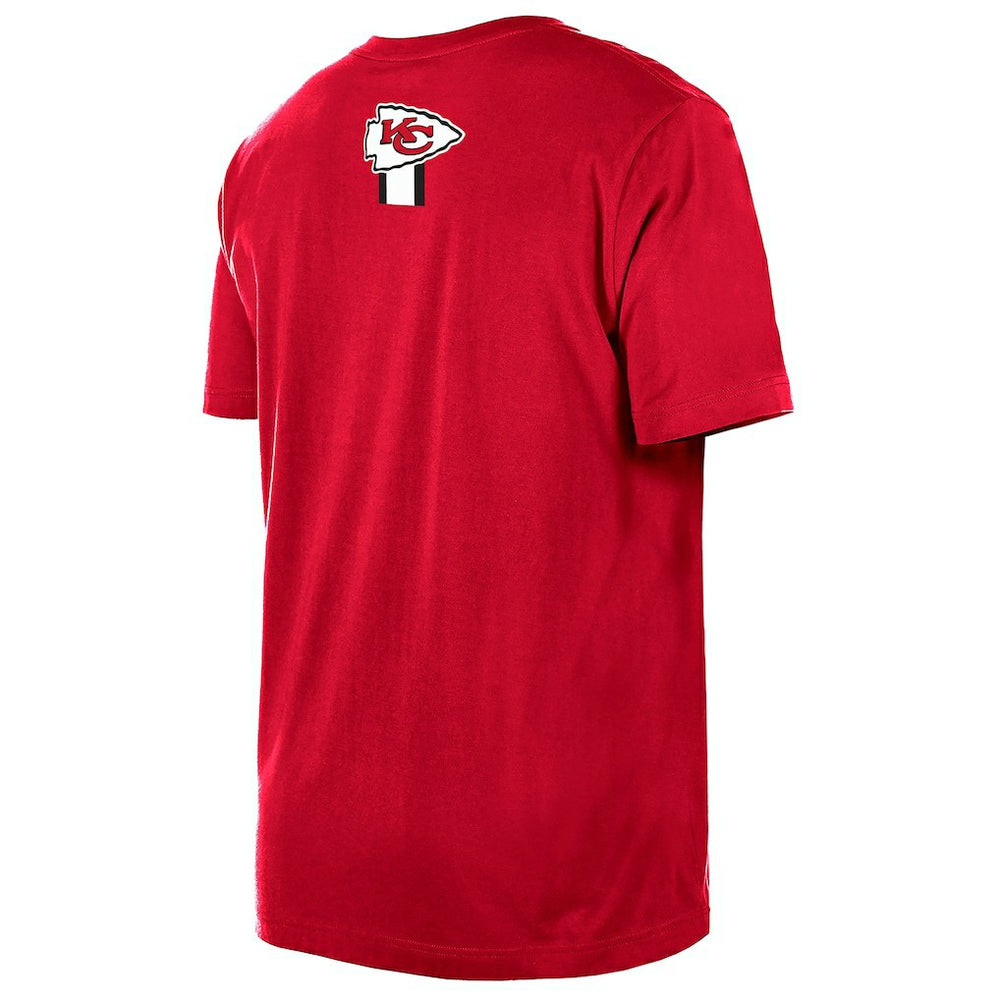 Kansas City Chiefs New Era 3rd Down High Density Print T-Shirt Red - NFL