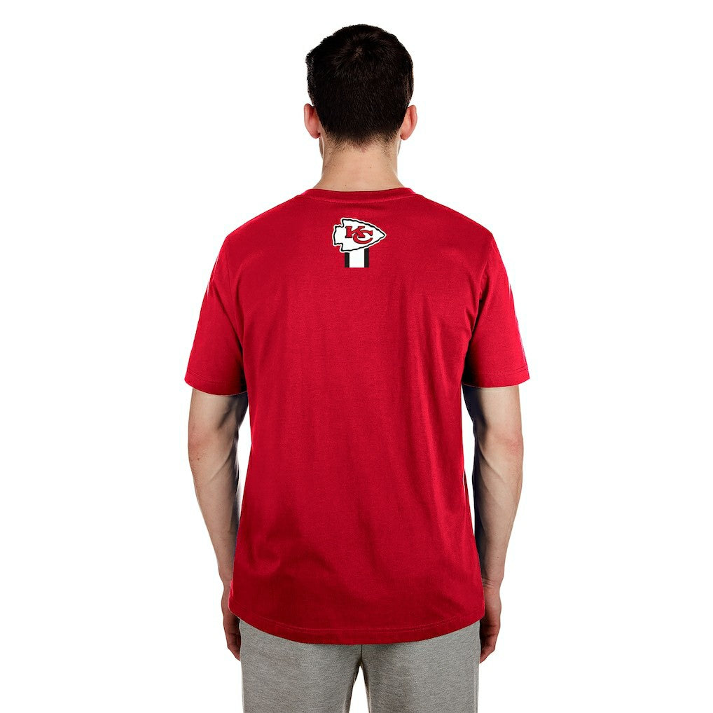 Kansas City Chiefs New Era 3rd Down High Density Print T-Shirt Red - NFL