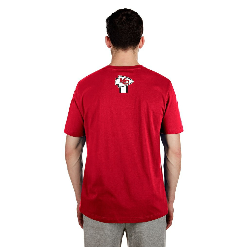 Kansas City Chiefs New Era 3rd Down High Density Print T-Shirt Red - NFL