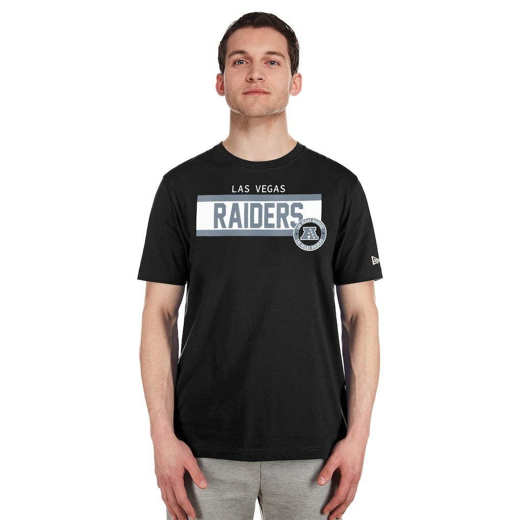 Las Vegas Raiders New Era 3rd Down High Density Print T-Shirt Black - NFL