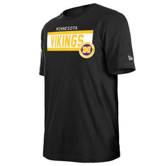 Minnesota Vikings New Era 3rd Down High Density Print T-Shirt Black - NFL