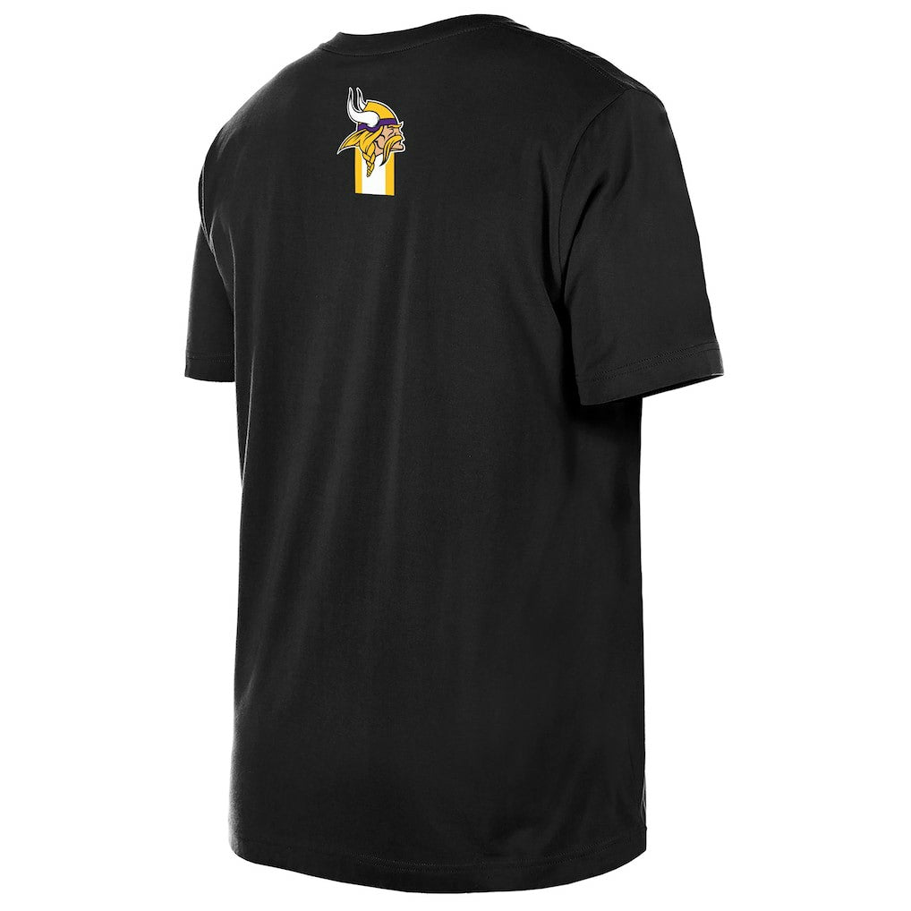 Minnesota Vikings New Era 3rd Down High Density Print T-Shirt Black - NFL