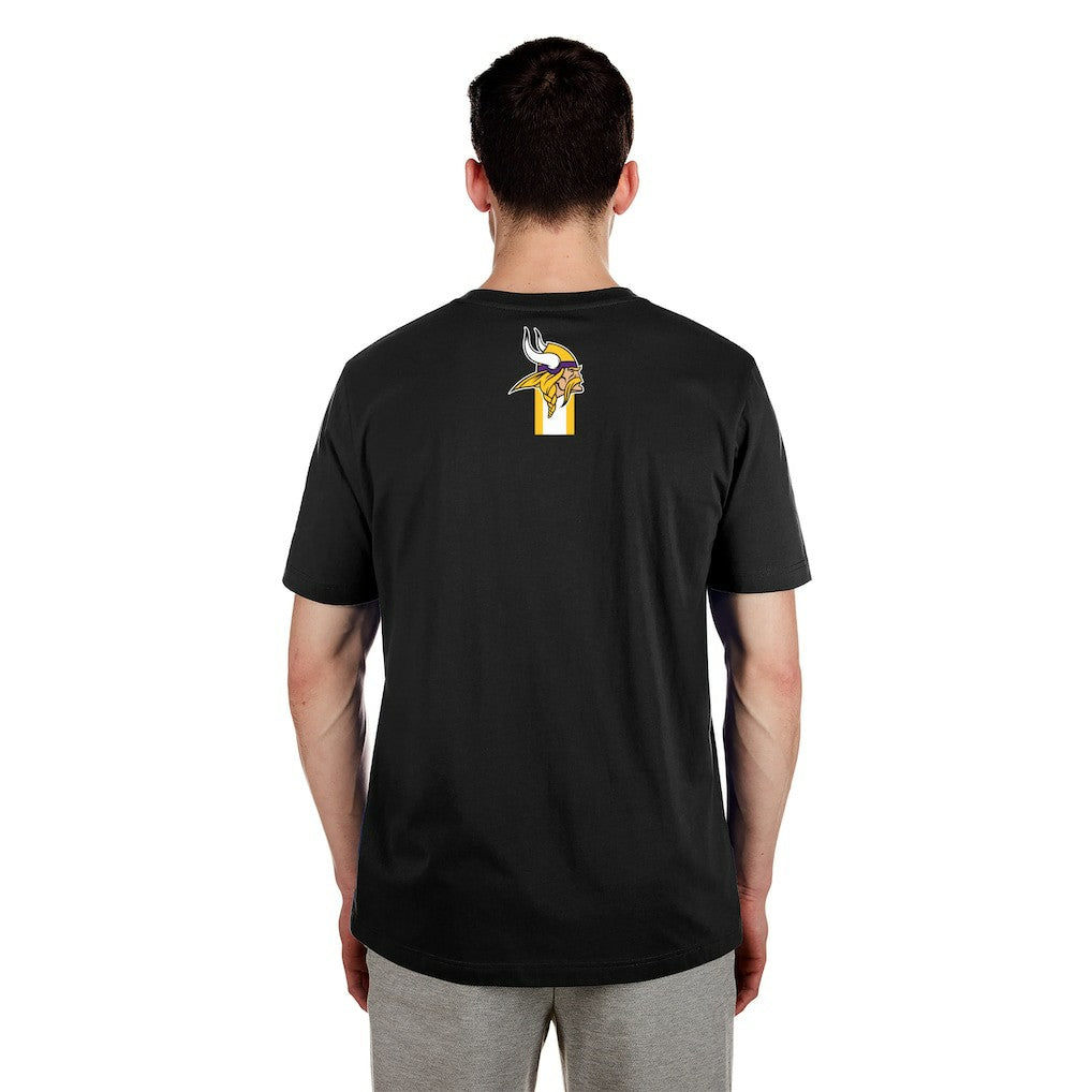 Minnesota Vikings New Era 3rd Down High Density Print T-Shirt Black - NFL
