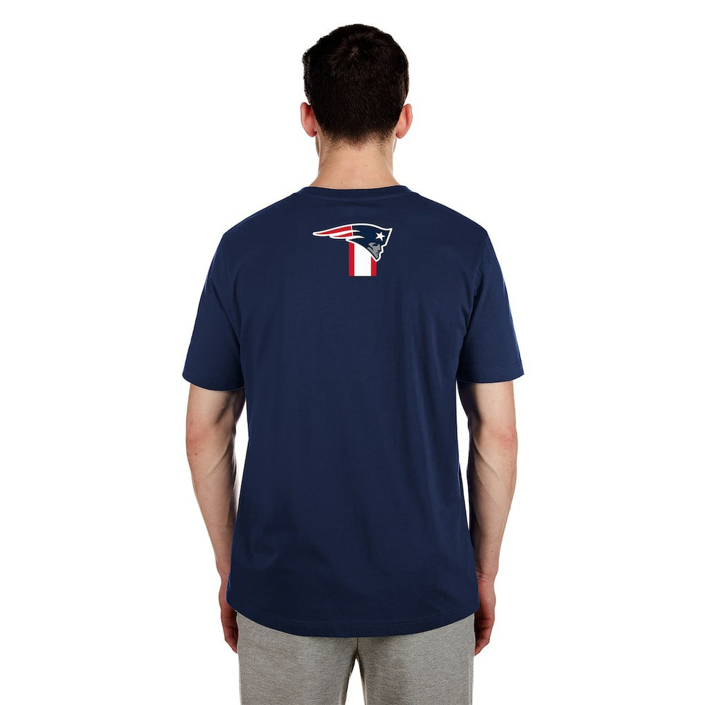 New England Patriots New Era 3rd Down High Density Print T-Shirt Navy - NFL