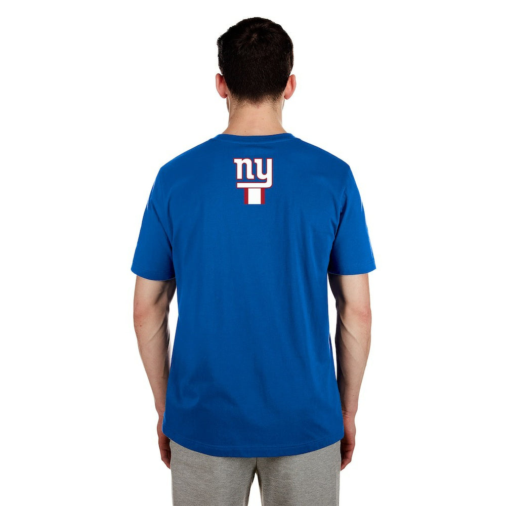 New York Giants New Era 3rd Down High Density Print T-Shirt Blue - NFL