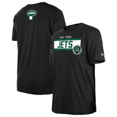New York Jets New Era 3rd Down High Density Print T-Shirt Black - NFL