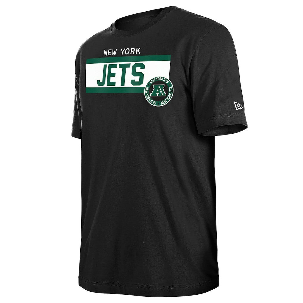 New York Jets New Era 3rd Down High Density Print T-Shirt Black - NFL