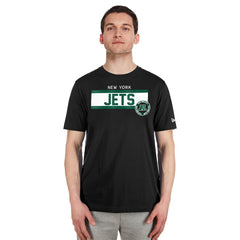New York Jets New Era 3rd Down High Density Print T-Shirt Black - NFL