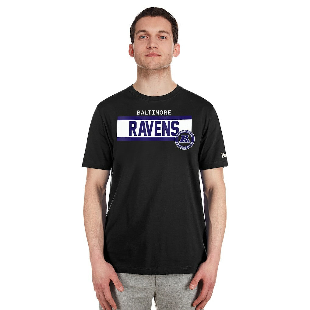 Baltimore Ravens New Era 3rd Down High Density Print T-Shirt Black - NFL