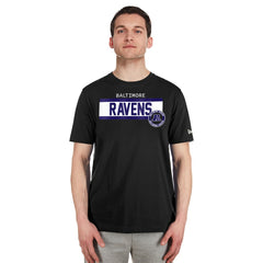 Baltimore Ravens New Era 3rd Down High Density Print T-Shirt Black - NFL