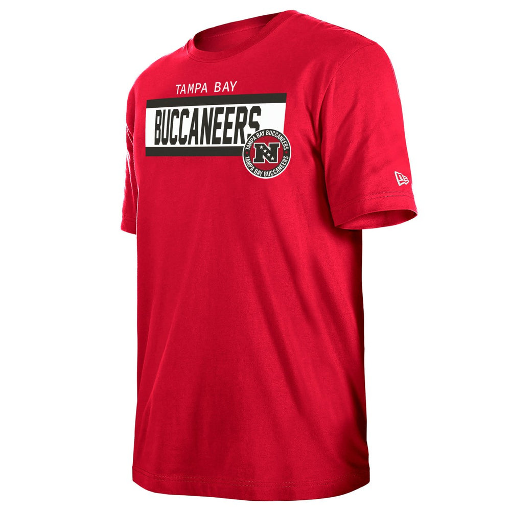 Tampa Bay Buccaneers New Era 3rd Down High Density Print T-Shirt Red - NFL