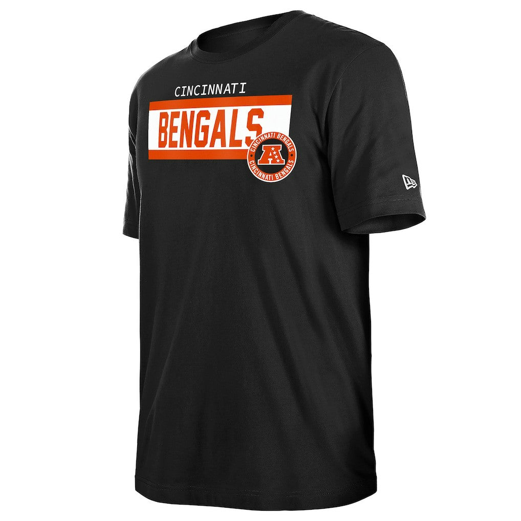 Cincinnati Bengals New Era 3rd Down High Density Print T-Shirt Black - NFL