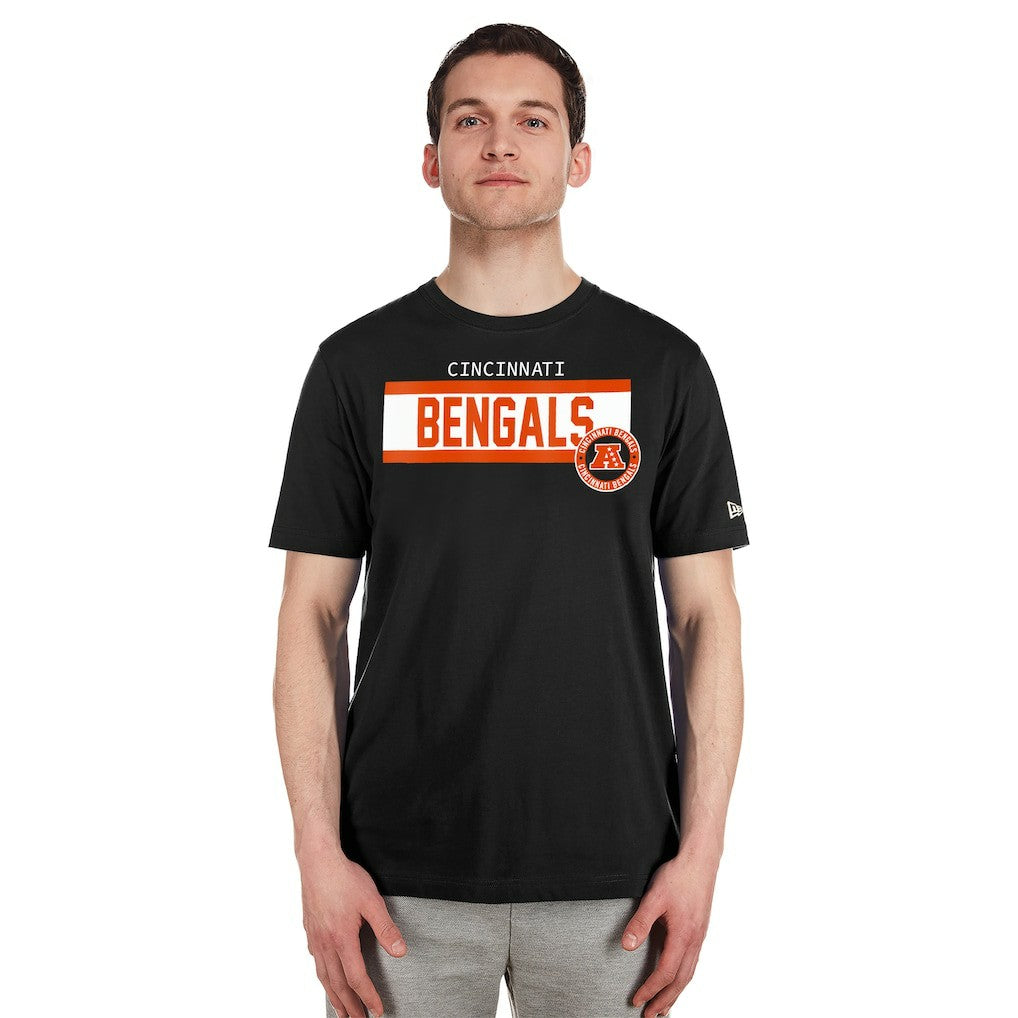 Cincinnati Bengals New Era 3rd Down High Density Print T-Shirt Black - NFL