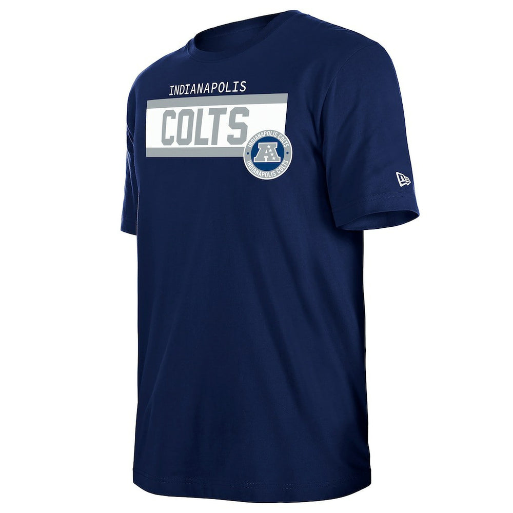 Indianapolis Colts New Era 3rd Down High Density Print T-Shirt Navy - NFL
