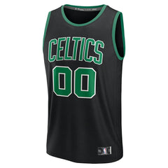 Fanatics - Boston Celtics Fast Break Custom Jersey - Statement Edition - Black