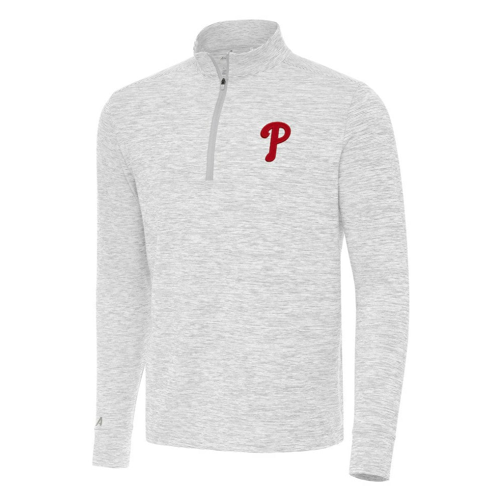 Philadelphia Phillies Antigua Cause Quarter-Zip Top Lifestyle