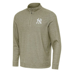 New York Yankees Antigua Subtle Quarter-Zip Sweatshirt Clearance