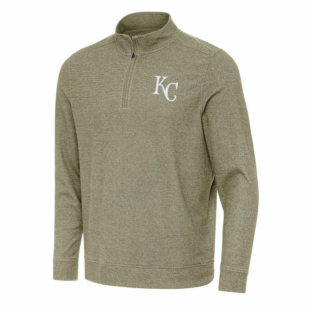 Kansas City Royals Antigua Subtle Quarter-Zip Sweatshirt Near Me