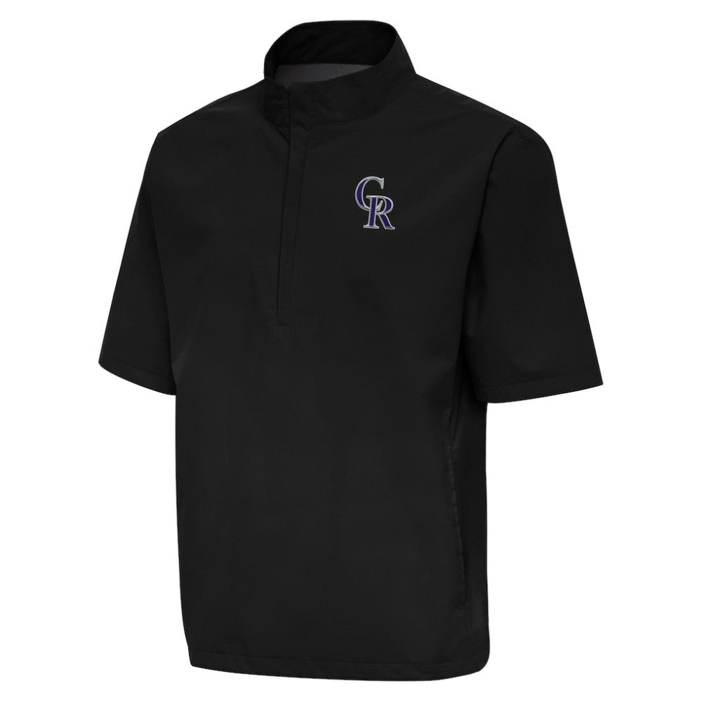 Colorado Rockies Antigua Brisk Quarter-Zip Wind Shirt Sale